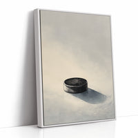 Solitary Puck: Meditation on Ice