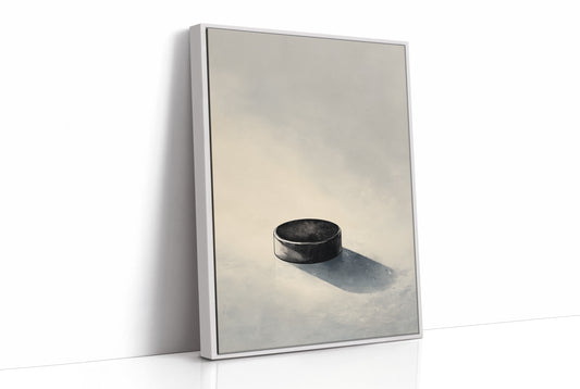Solitary Puck: Meditation on Ice
