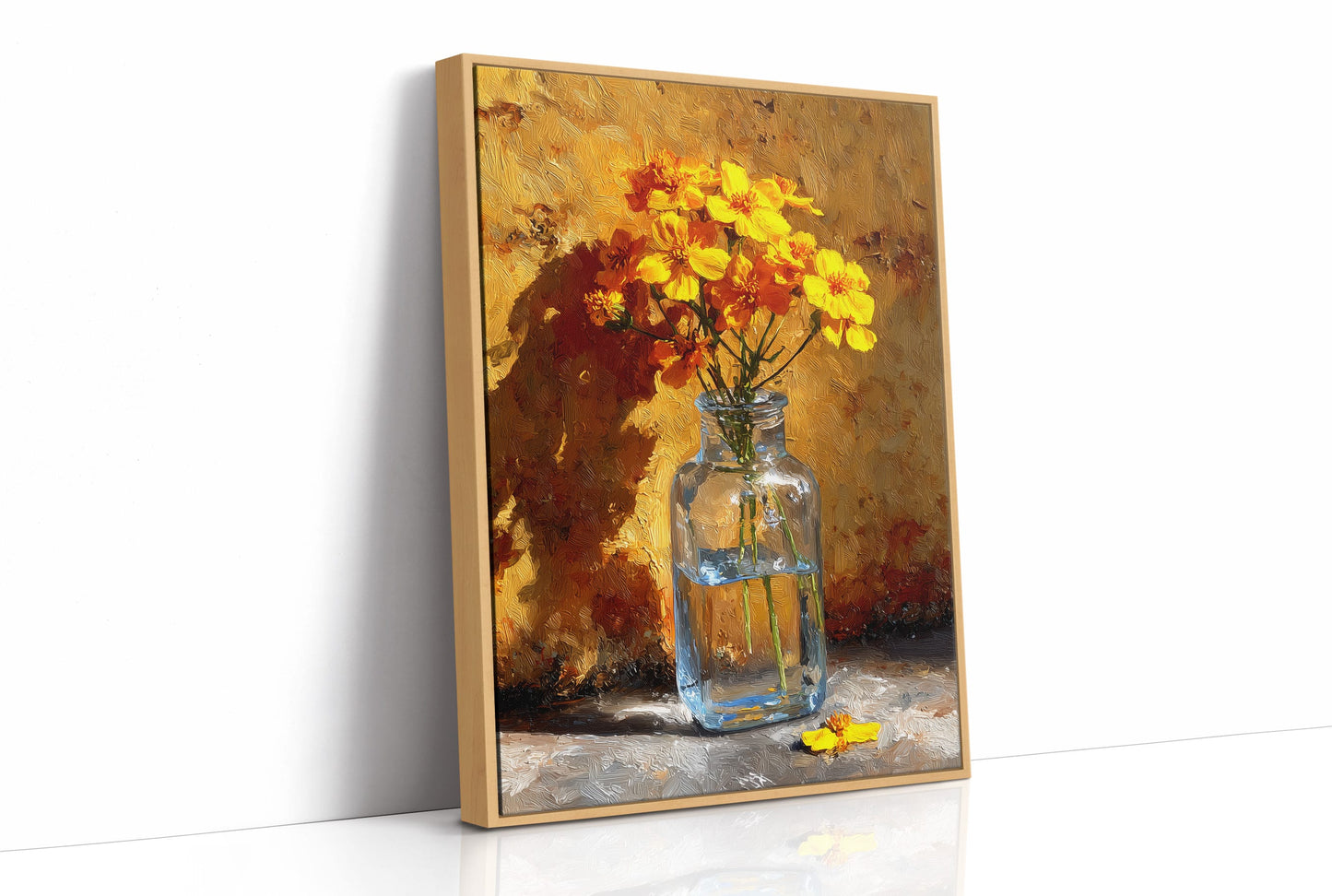Afternoon Sun in a Glass Bottle