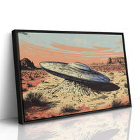 Black Framed Canvas image 1