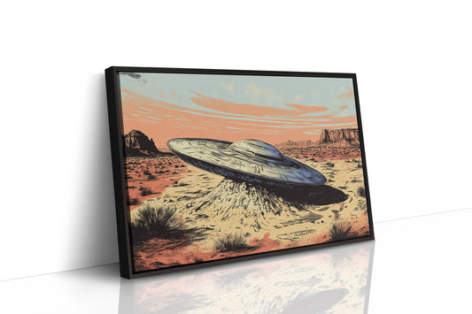 Black Framed Canvas image 1