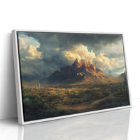 White Framed Canvas image 1