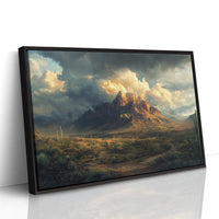 Black Framed Canvas image 1