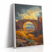 White Framed Canvas image 1