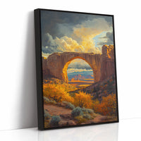 Black Framed Canvas image 1