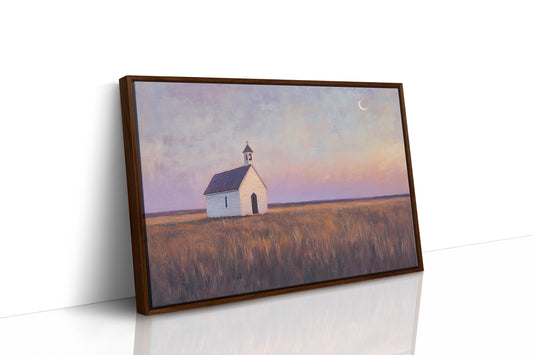 Brown Framed Canvas image 1