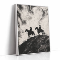White Framed Canvas image 1