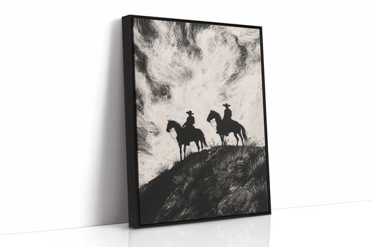 Black Framed Canvas image 1