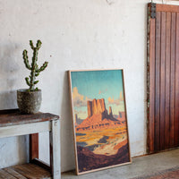 Gallery image 11 for Monument Valley Buttes Canvas – Western Desert Wall Art