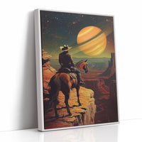 White Framed Canvas image 1