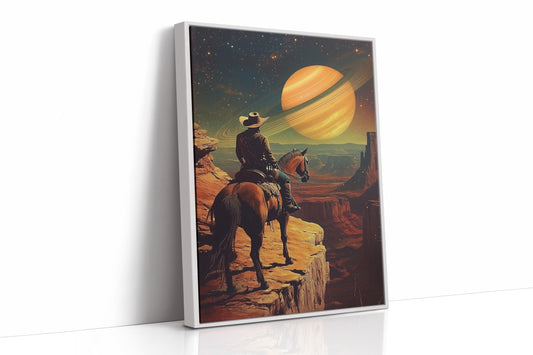 White Framed Canvas image 1
