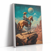 White Framed Canvas image 1