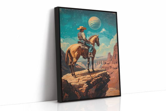 Black Framed Canvas image 1