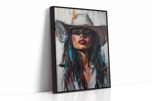 Black Framed Canvas image 1