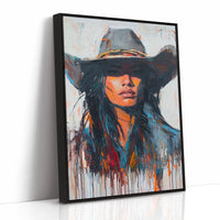 Black Framed Canvas image 1