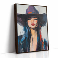 Brown Framed Canvas image 1