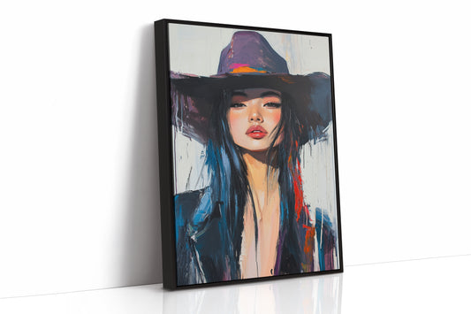Black Framed Canvas image 1