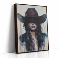 Brown Framed Canvas image 1