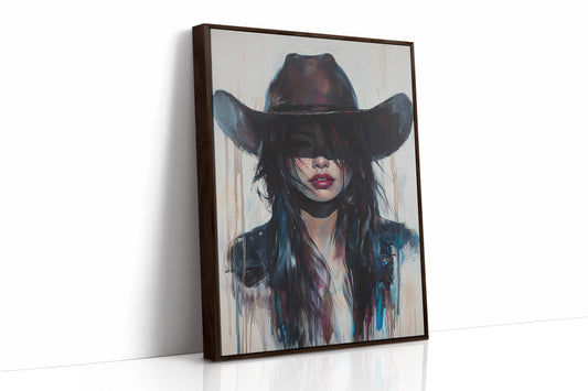 Brown Framed Canvas image 1