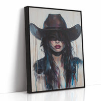 Black Framed Canvas image 1