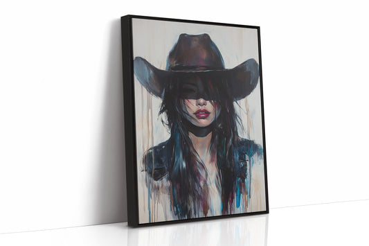 Black Framed Canvas image 1