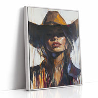 White Framed Canvas image 1