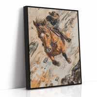 Black Framed Canvas image 1