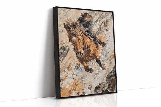 Black Framed Canvas image 1