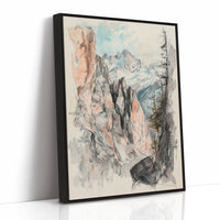 Black Framed Canvas image 1