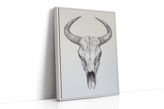 White Framed Canvas image 1