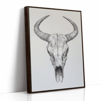 Brown Framed Canvas image 1