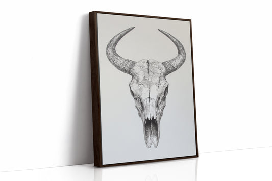Brown Framed Canvas image 1