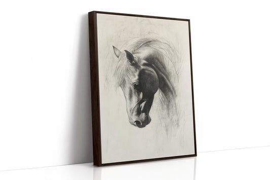 Brown Framed Canvas image 1