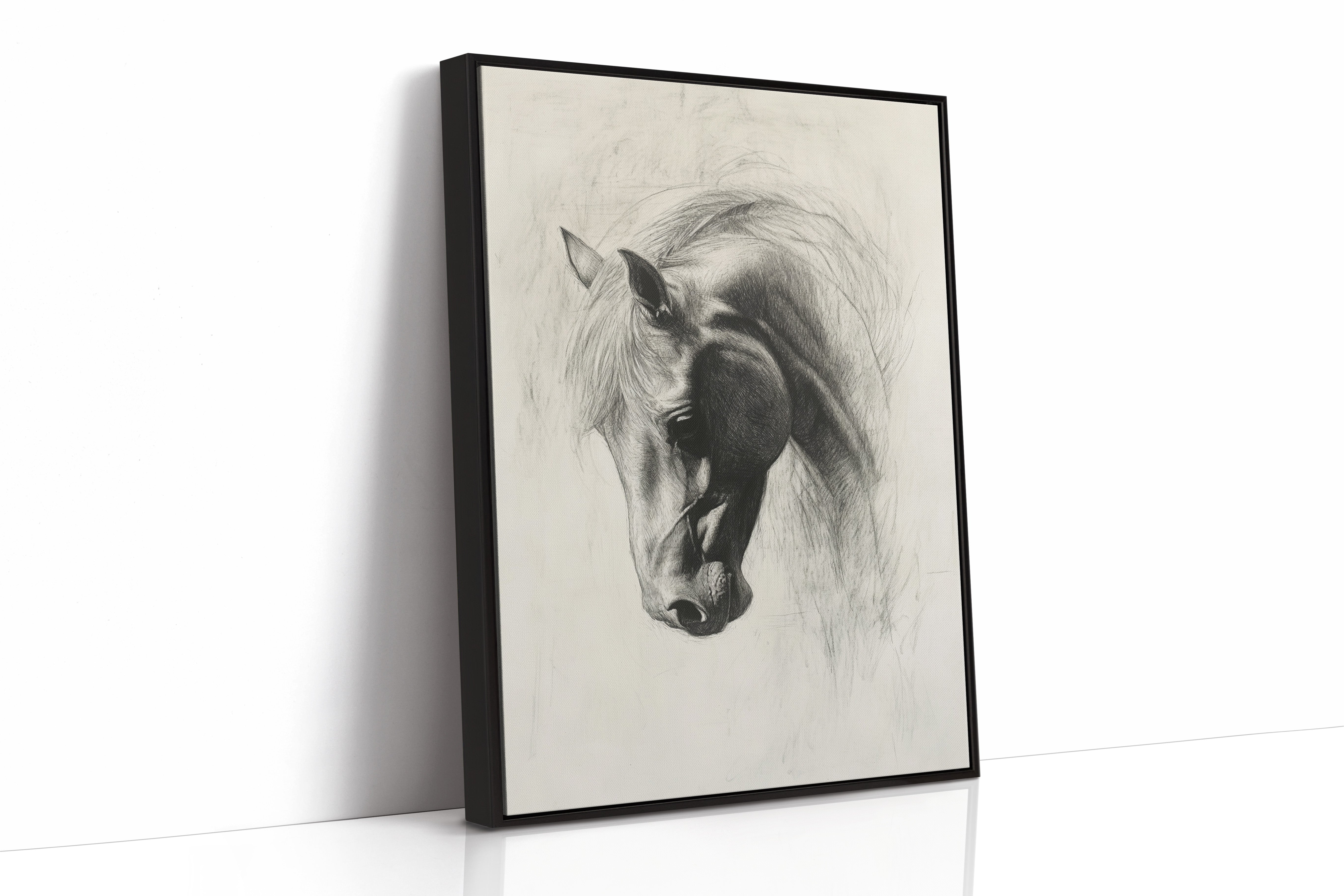 Black Framed Canvas image 1