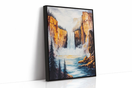 Black Framed Canvas image 1