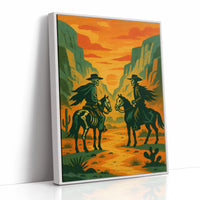 White Framed Canvas image 1