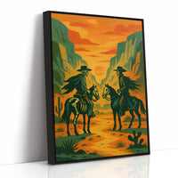 Black Framed Canvas image 1
