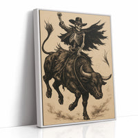 White Framed Canvas image 1