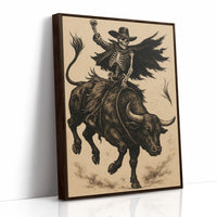 Brown Framed Canvas image 1