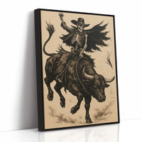 Black Framed Canvas image 1
