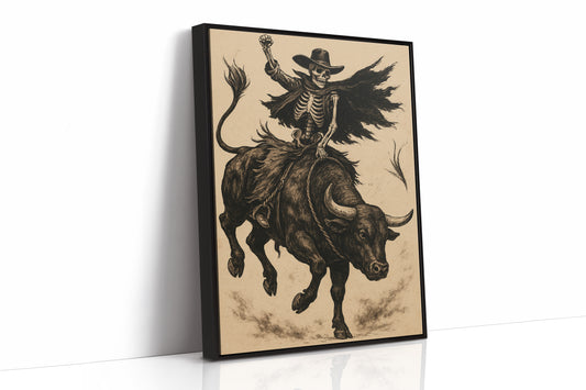 Black Framed Canvas image 1