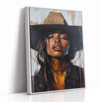 White Framed Canvas image 1