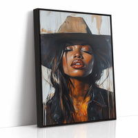 Black Framed Canvas image 1