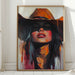 Gallery image 1 for Sunkissed Heat – Bold Cowgirl Portrait with Fiery Palette