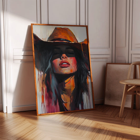 Gallery image 2 for Blaze & Grace – Fierce Cowgirl in Sunset Tones