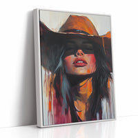 White Framed Canvas image 1