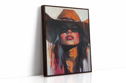 Brown Framed Canvas image 1
