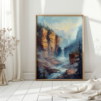Gallery image 14 for Echo Falls – Misty Canyon Waterfall Landscape