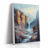 White Framed Canvas image 1