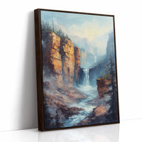 Brown Framed Canvas image 1